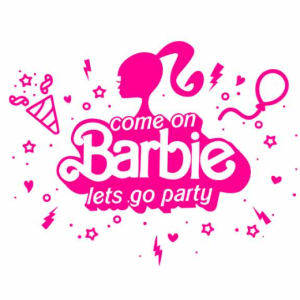 Free Come on Barbie Lets Go SVG