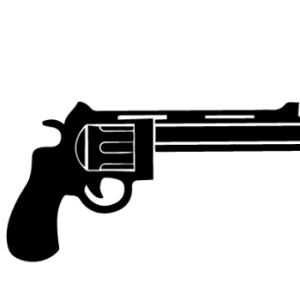 Free Revolver Gun SVG
