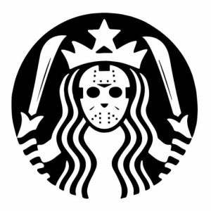 Free Starbucks Jason Voorhees SVG