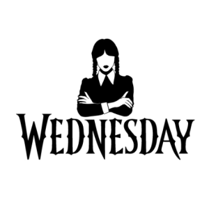 Free Wednesday Addams SVG