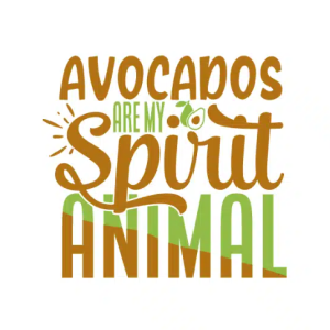 Avocados Are My Spirit Animal SVG Free