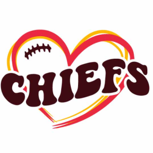 Chiefs Heart Free SVG