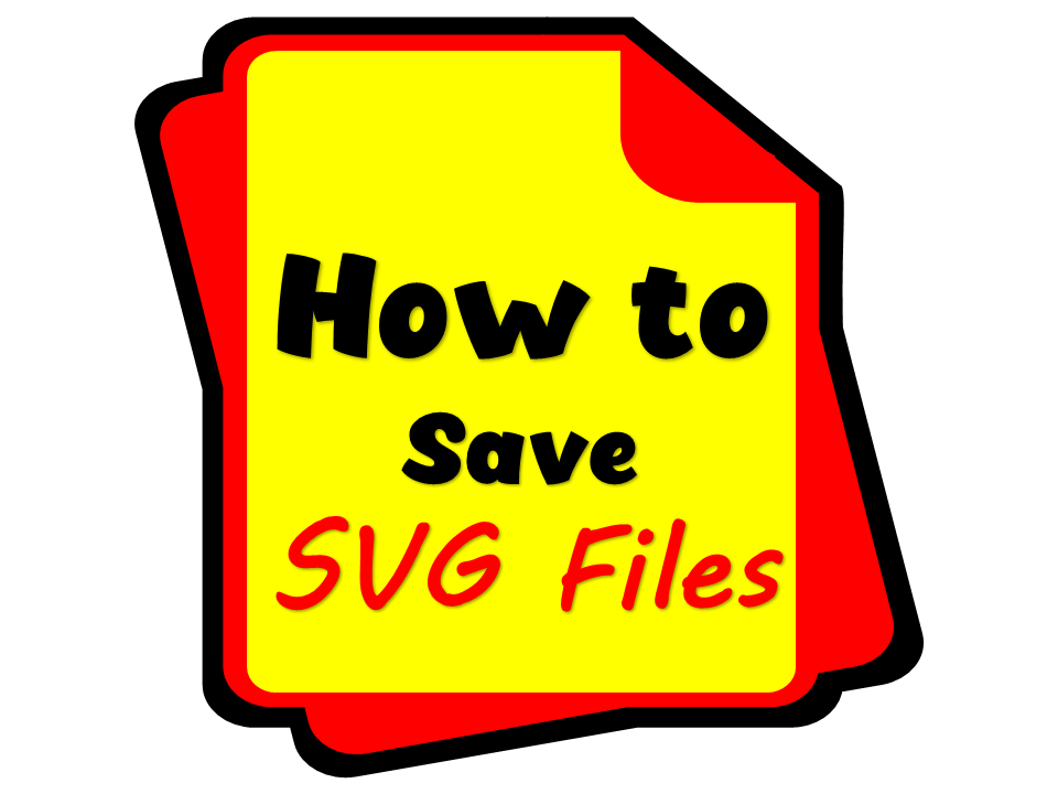 How to Save SVG Files