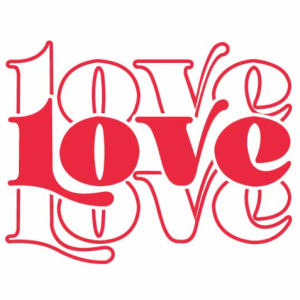 Love Repeat Free SVG