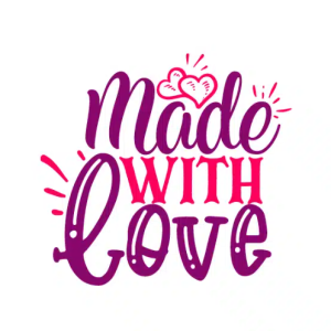 Made With Love 5 SVG Free