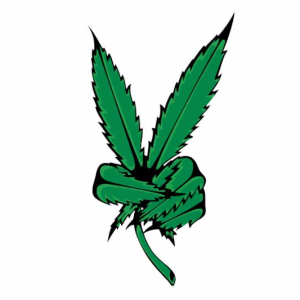 Peace Weed SVG Free