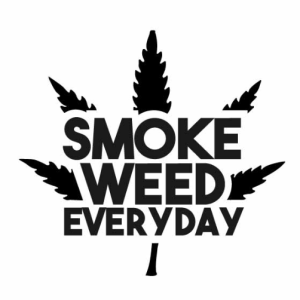 Smoke Weed Everyday free SVG
