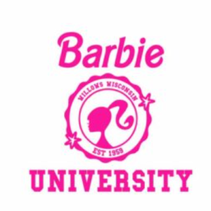 Barbie University SVG Free