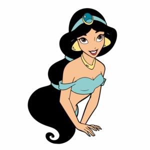 Disney Princess Jasmine Free SVG Free