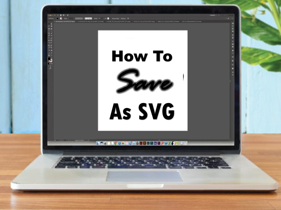 How To Save As SVG