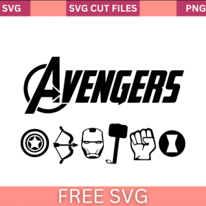 Avengers Svg Free Cut File For Cricut