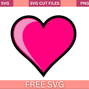 Barbie Heart SVG Free