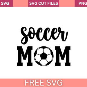 Soccer Mom SVG Free