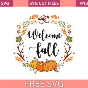 Welcome Fall Svg Free